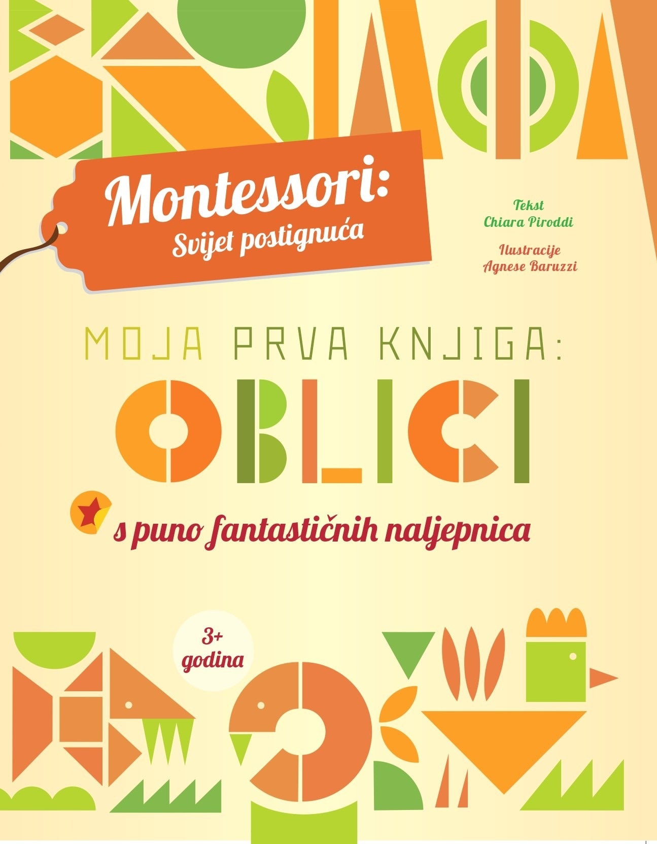 Montessori: Moja prva knjiga- OBLICI - Chiara Piroddi